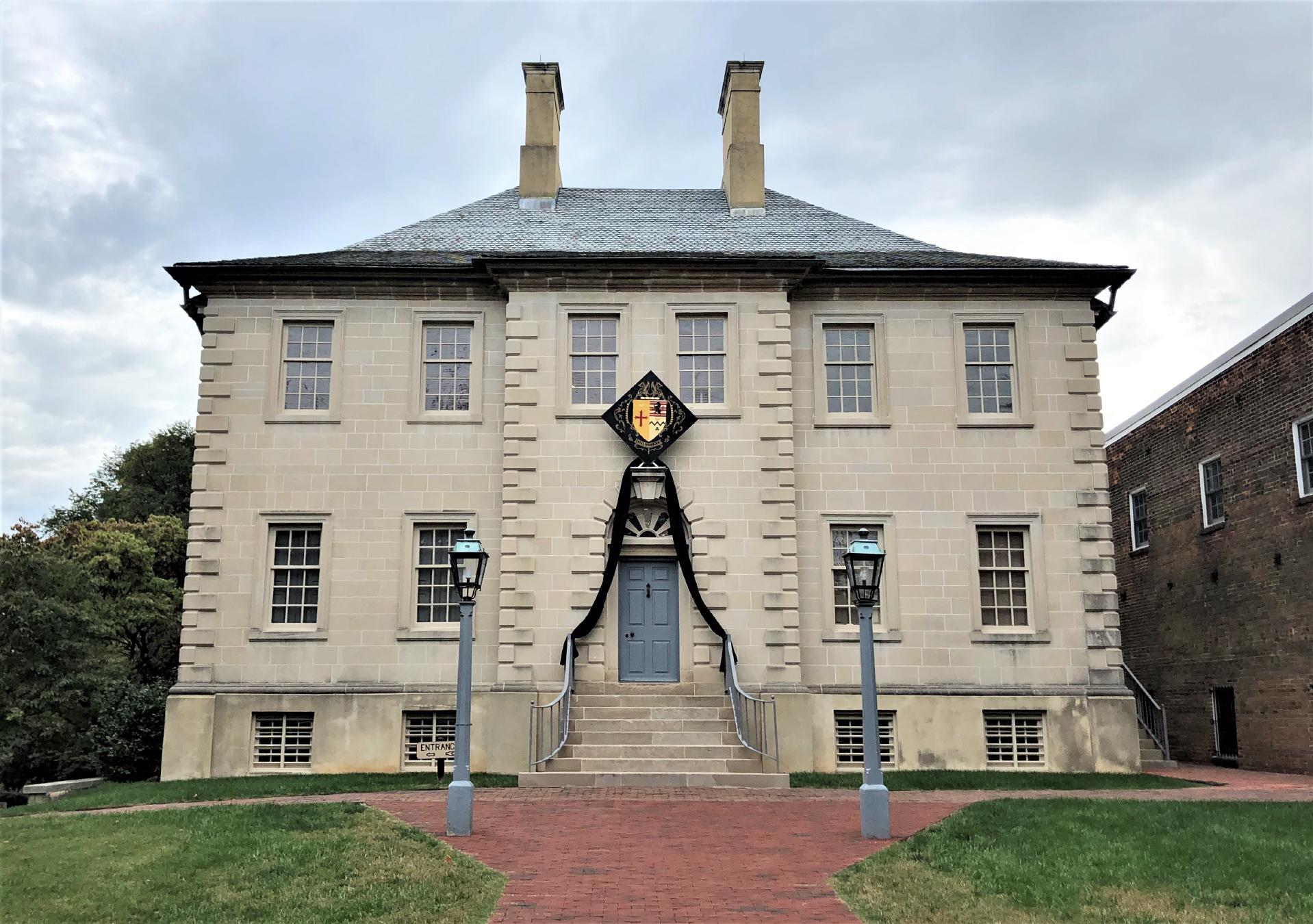Carlyle House is a historic mansion located at 121 North Fairfax Street between Cameron and King Streets in Old Town Alexandria, Virginia. It was built by Scottish merchant John Carlyle from 1751 to 1752 in the Georgian style. The house was