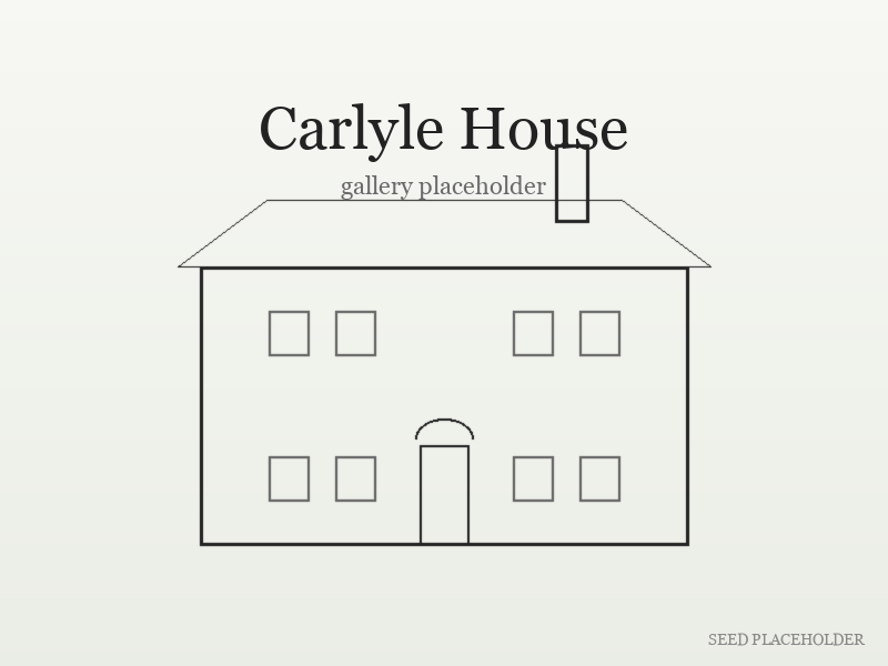 Secondary illustration of Carlyle House (colonial-era residence).