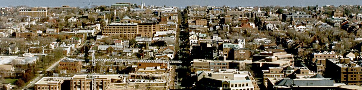King Street, Alexandria — view down the corridor