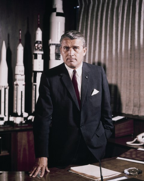 Portrait of Wernher von Braun