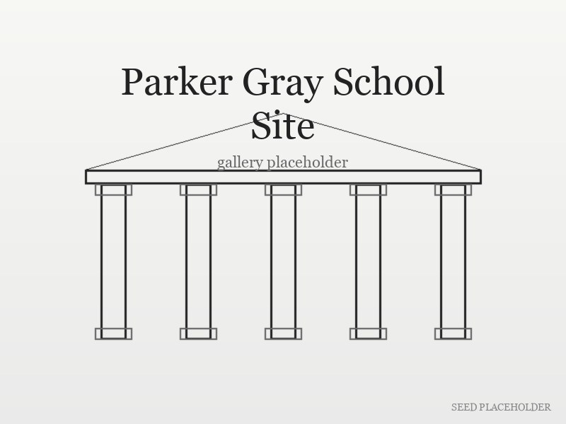 Secondary illustration of Parker Gray School Site (early twentieth-century institutional building).