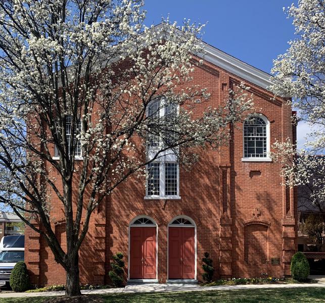 Alfred Street Baptist Church in Alexandria, Virginia.