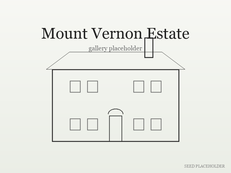 Secondary illustration of Mount Vernon Estate (colonial-era residence).