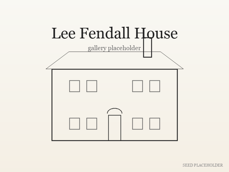 Secondary illustration of Lee Fendall House (early-republic-era residence).