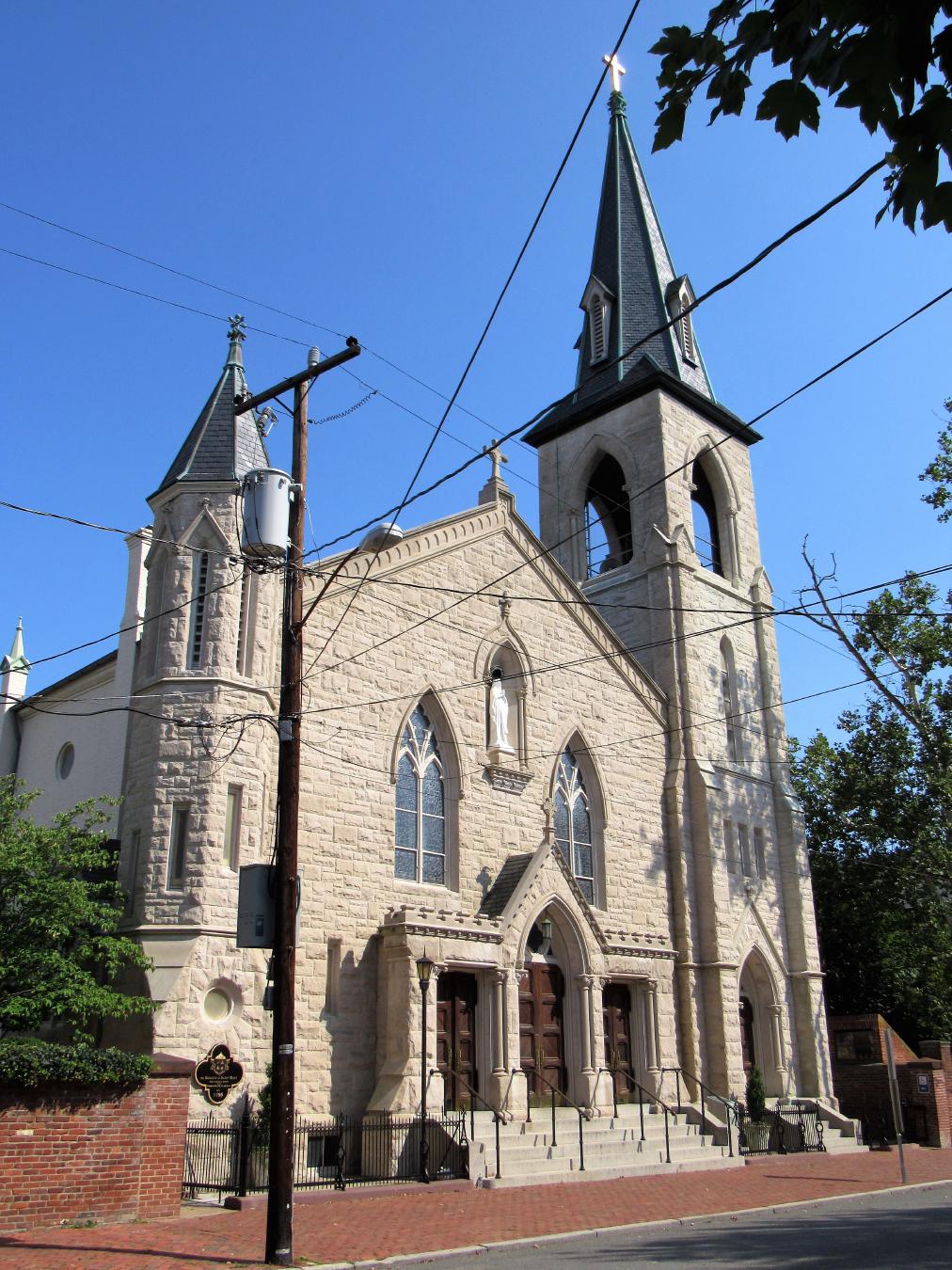 Basilica of St. Mary in Alexandria, Virginia .